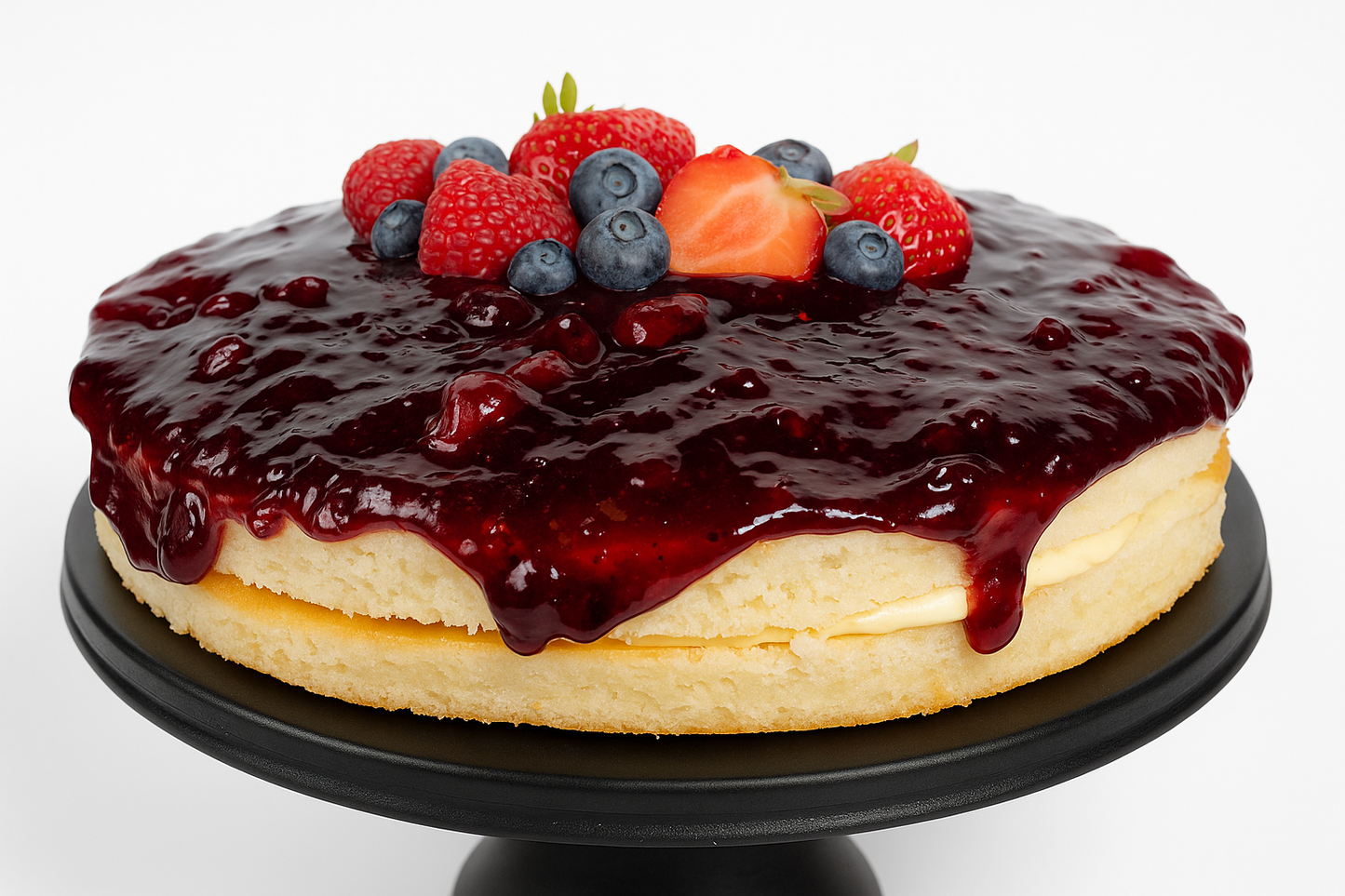 Andy Anand Gluten Free Sugar Free wildberry cake (2.5 lbs) Enjoy the amazing taste of a classic cake without the sugar! Perfect for guilt-free celebrations