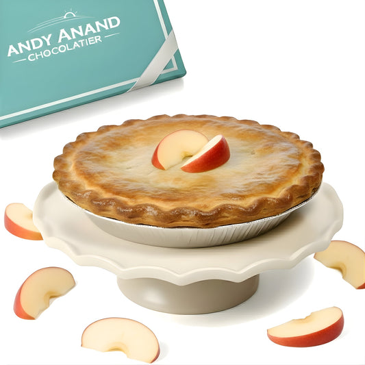 Andy Anand Sugar-Free Apple Pie, 2.9 lb – Keto & Diabetic-Friendly, Real Apples & Cinnamon, Flaky Crust, No Added Sugar, Birthday Gift Box