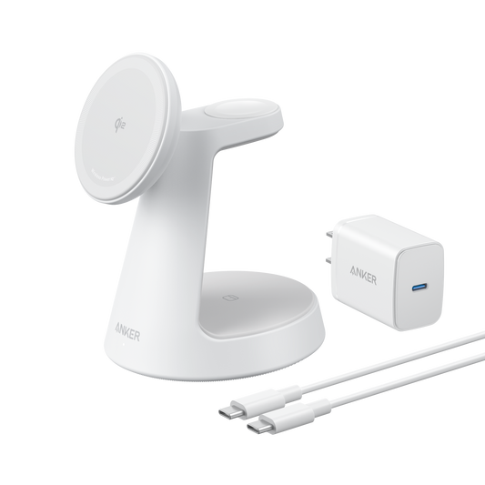 Anker MagGo Wireless Charging Station (3-in-1, Dock Stand)