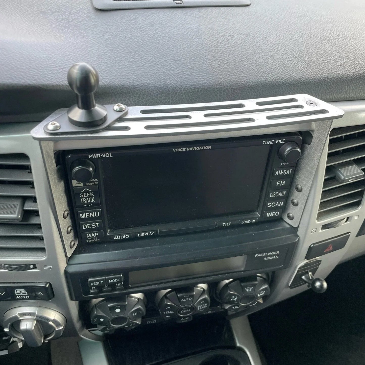 2003-2009 Toyota 4runner (4th Gen) Accessory Dash Mount Molle AMP Phone Tablet Radios Overlanding