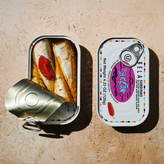 Sardines in Extra Virgin Olive Oil with Piri Piri and Smoke Flavor