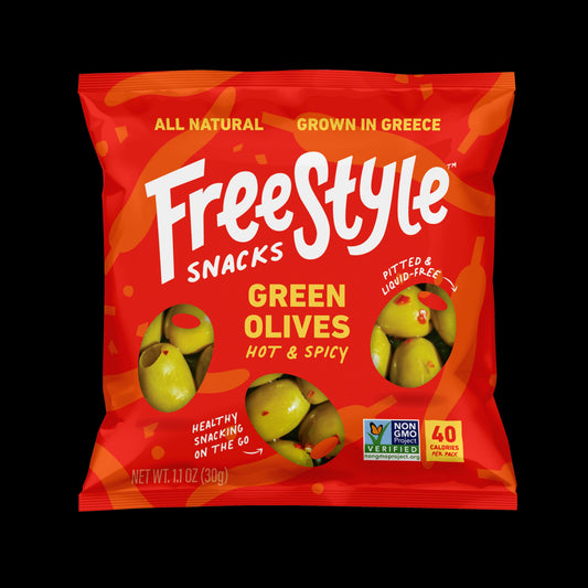 Freestyle Snacks Hot & Spicy - 120 bags x 1.1oz
