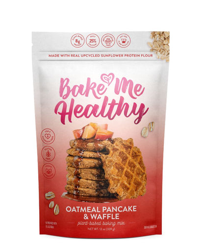 Bake Me Healthy Oatmeal Pancake & Waffle Plant-Based Baking Mix