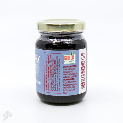 Blueberry Manzano Chili Jam