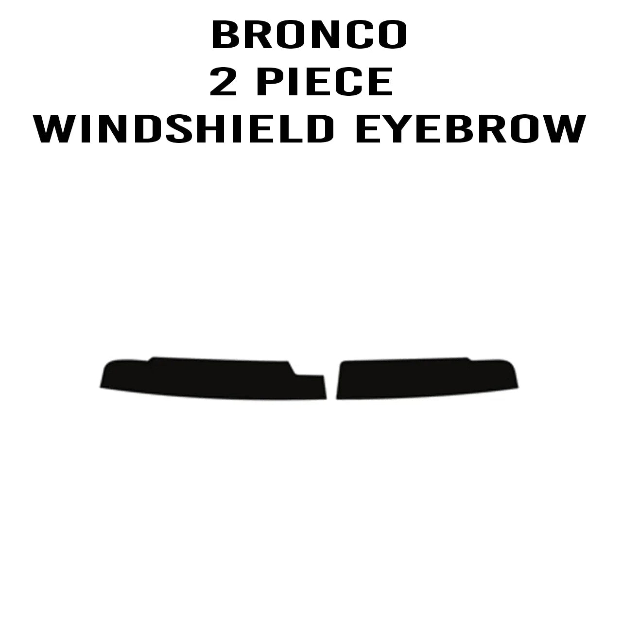 Easy DIY Window Tint Kit - 2021+ Bronco