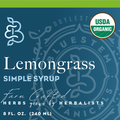 Lemongrass Simple Syrup - Organic