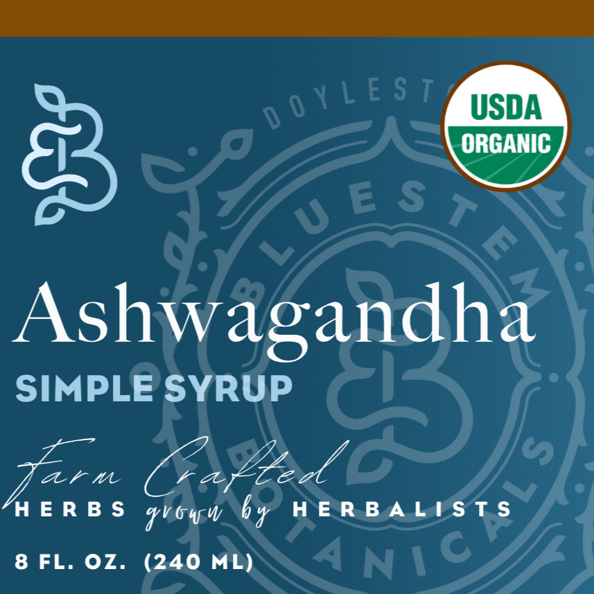Ashwagandha Simple Syrup - Organic