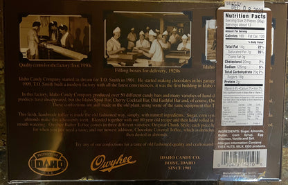 Owyhee Butter Toffee - Chunk Size - 1lb