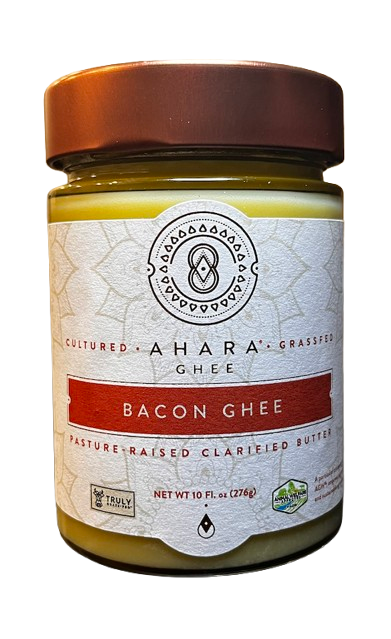 Grass-Fed Bacon Ghee | Ahara Rasa
