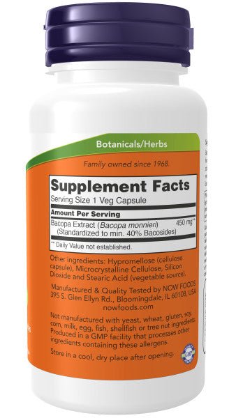 Bacopa Extract 450 mg