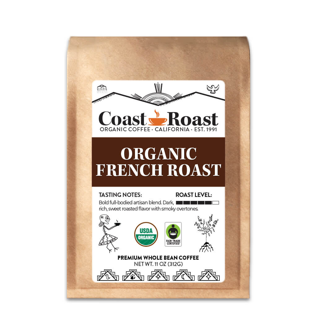 Organic French Roast Whole Bean Coffee