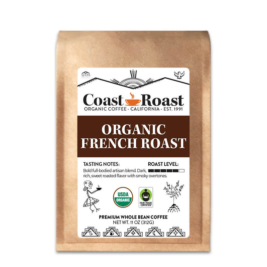Organic French Roast Whole Bean Coffee