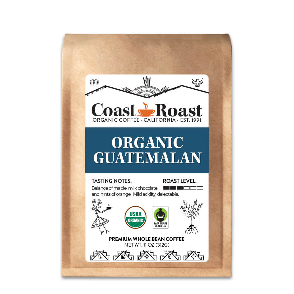 Organic Guatemalan Whole Bean Coffee