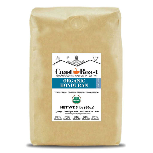 Organic Honduran Whole Bean Coffee Single Origin