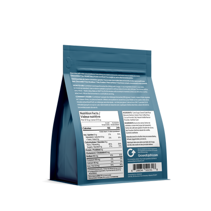 GroundUp Eco Venture Born Again Protein Brownie Mix, Upcycled Bag - 1 Bag (450g)