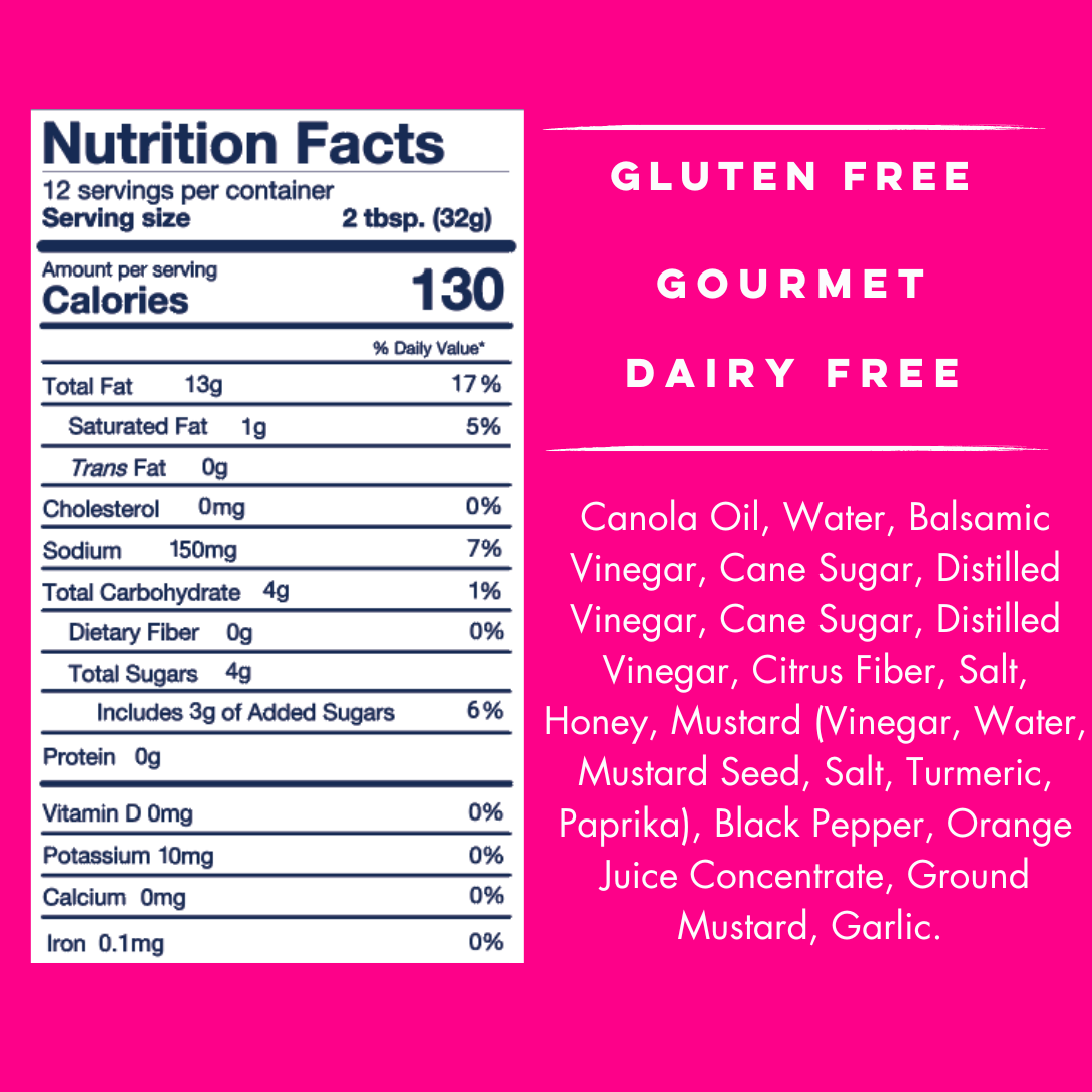 Honey Balsamic by Yo Mama's Foods