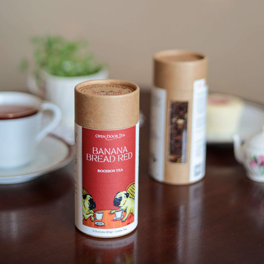 Open Door Tea Banana Bread Red