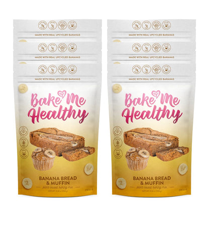 Bake Me Healthy Banana Bread & Muffin Plant-Based Baking Mix