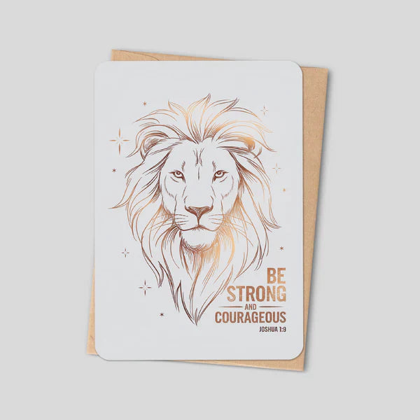 Christian Encouragement Gift Set – Strength & Courage (Joshua 1:9)