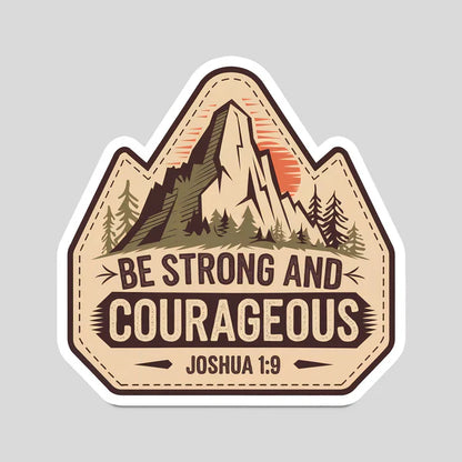 Christian Encouragement Gift Set – Strength & Courage (Joshua 1:9)