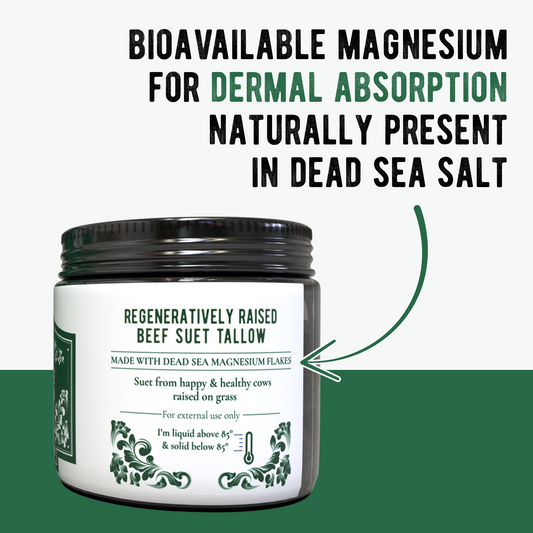 Dead Sea Magnesium & Tallow Balm