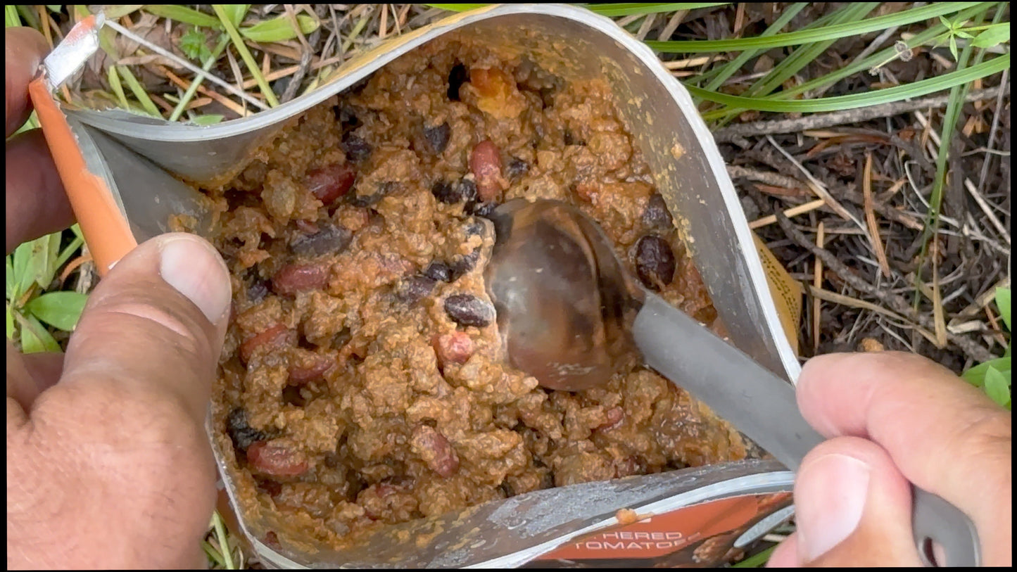 FOUNDATION Outdoors Beef Chili with Beans Meal