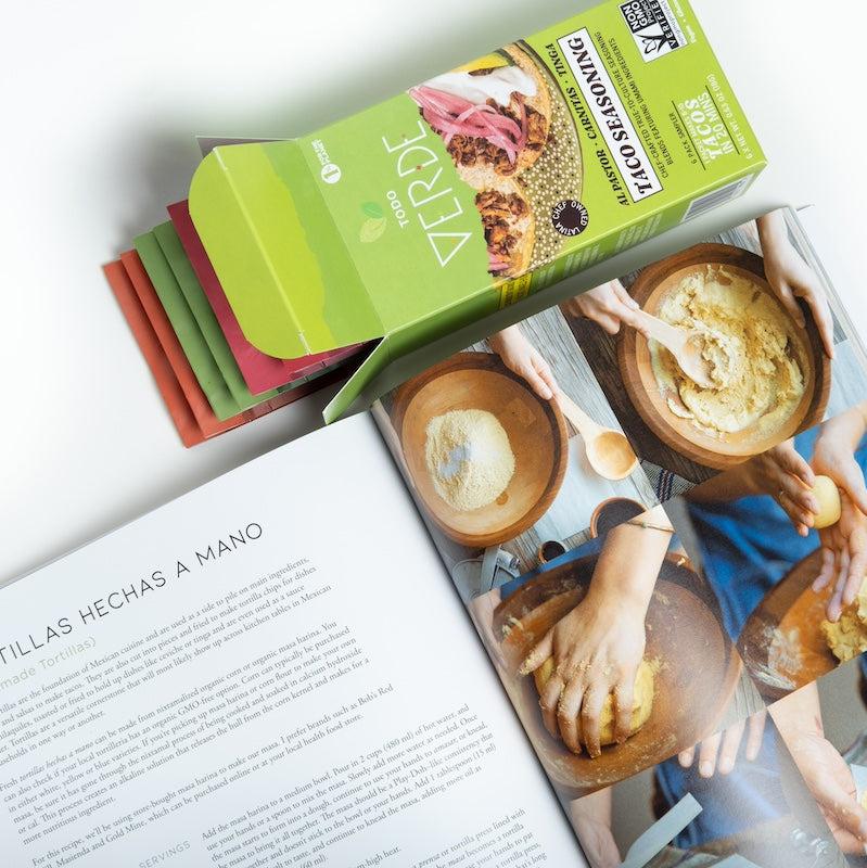 Ultimate Taco Lover’s Bundle: Cookbook + Variety Seasoning Set 6pk