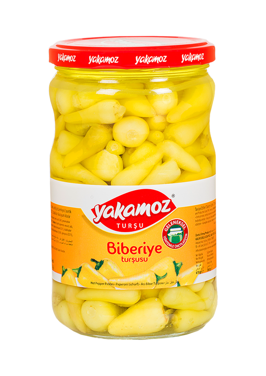 Yakamoz Hot Baby Pepper Pickle 720G
