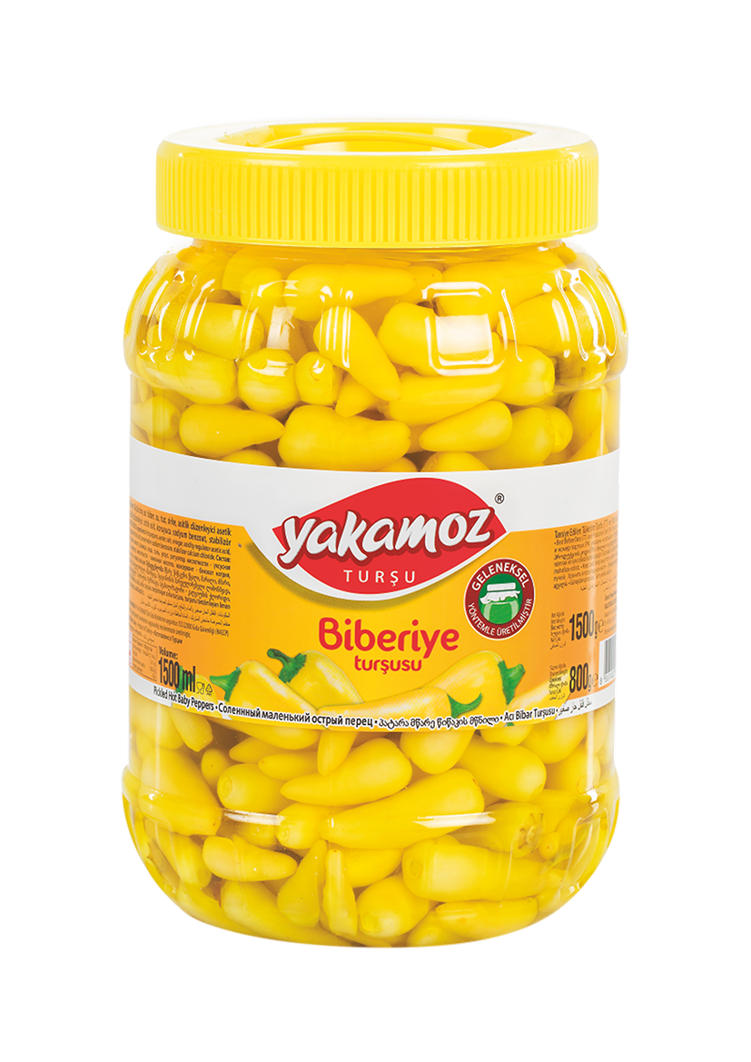 Yakamoz Hot Baby Pepper Pickle 1500G