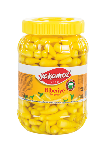 Yakamoz Hot Baby Pepper Pickle 1500G