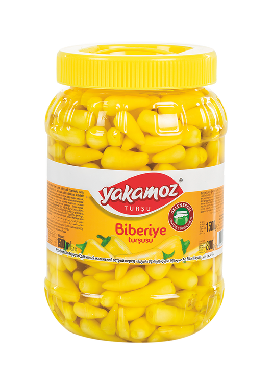 Yakamoz Hot Baby Pepper Pickle 1500G