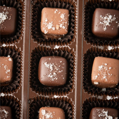 Chocolate Sea Salted Caramels Gift Box