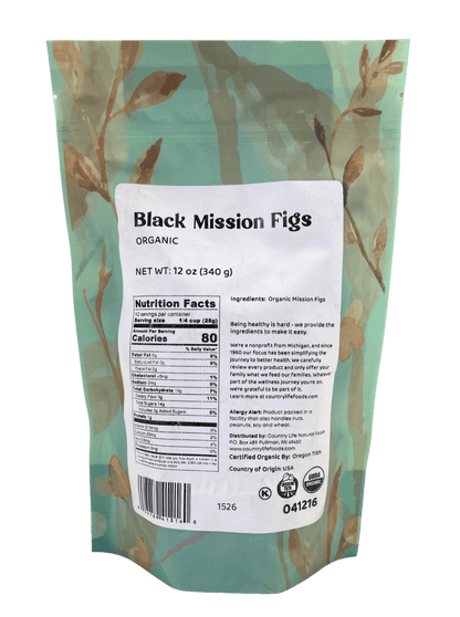 Figs, Mission, X-Choice, Organic