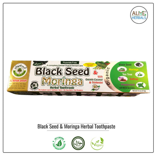 Black Seed & Moringa Herbal Toothpaste