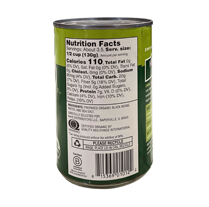 Black Beans, Organic, Cadia