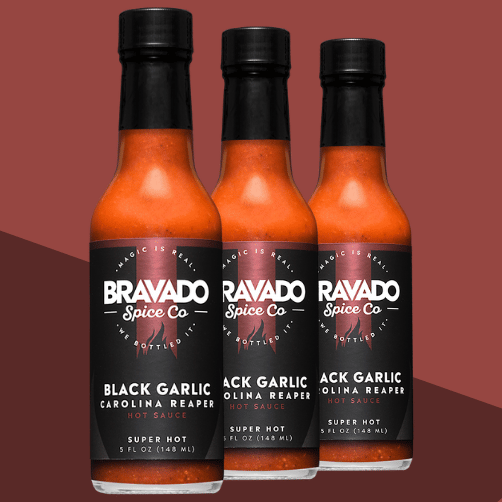 BLACK GARLIC CAROLINA REAPER HOT SAUCE