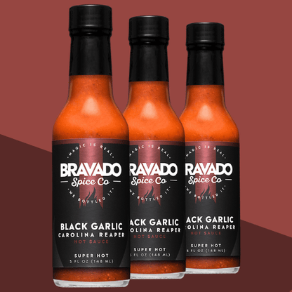 BLACK GARLIC CAROLINA REAPER HOT SAUCE
