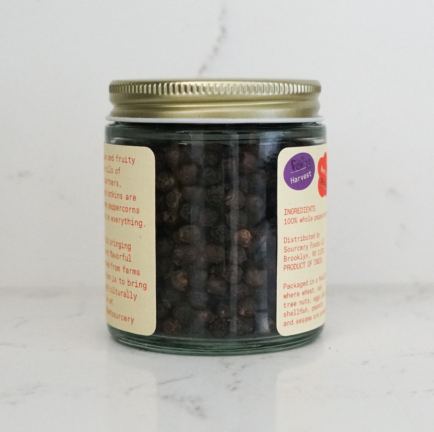 Sourcery Black Pepper - 6 Jars x 1 Case