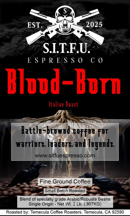 Blood-Born Italian Dark Roast Espresso