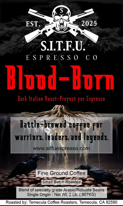 Blood-Born Italian Dark Roast Espresso