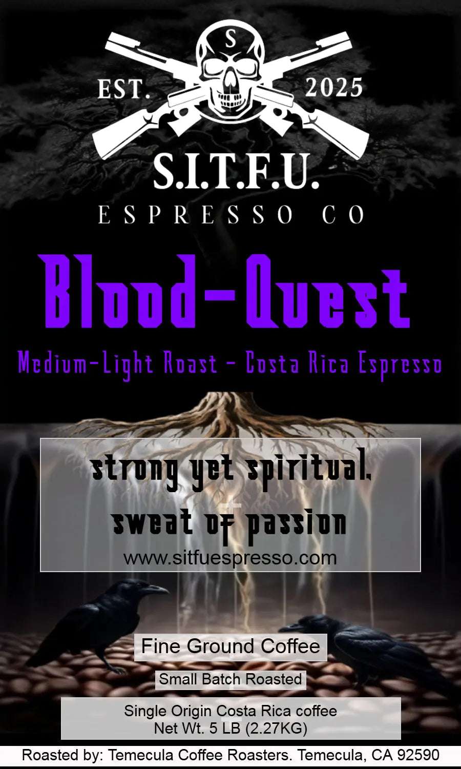 Blood Quest Costa Rica Espresso