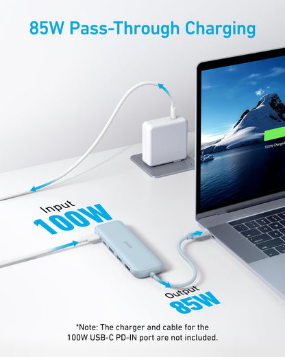 Refurbished Anker <b>332</b> USB-C Hub (5-in-1)