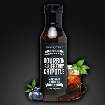 Bourbon Blueberry Chipotle BBQ Sauce & Marinade