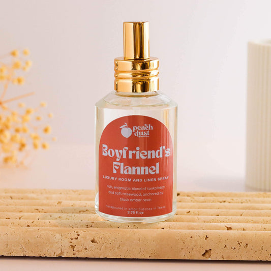 Boyfriend's Flannel Odor Eliminating Luxury Room and Linen Spray