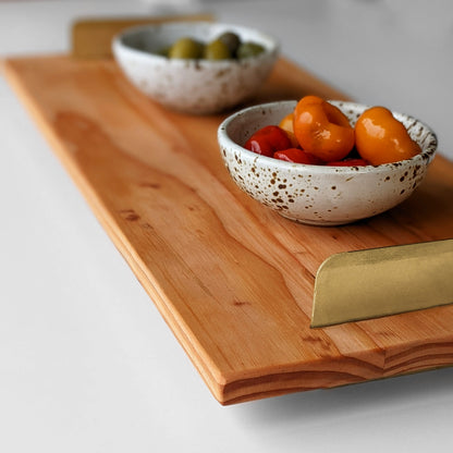 Formr Brass handle tray