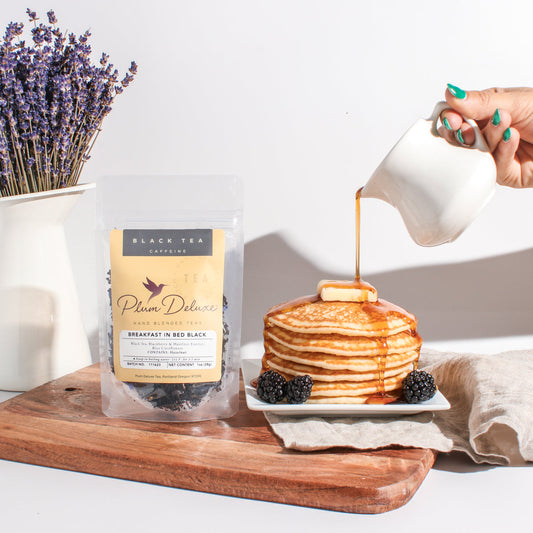 Plum Deluxe Tea Breakfast in Bed Black Tea (Blackberry - Hazelnut)