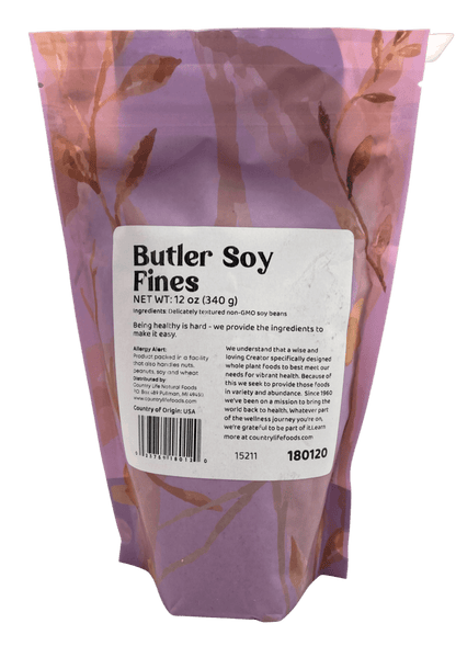 Soy Fines, Non-GMO, Butler