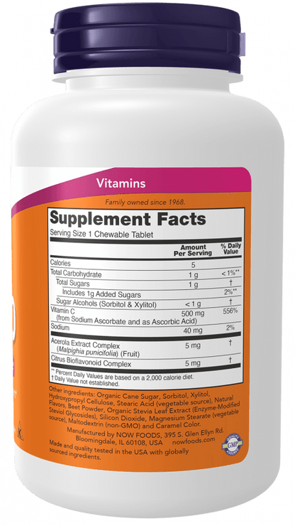 C-500 Chewable Cherry-Berry