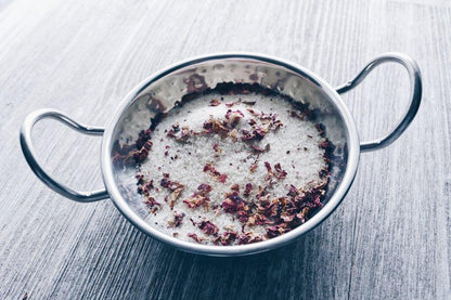 Rose Petal infused artisan culinary sugar