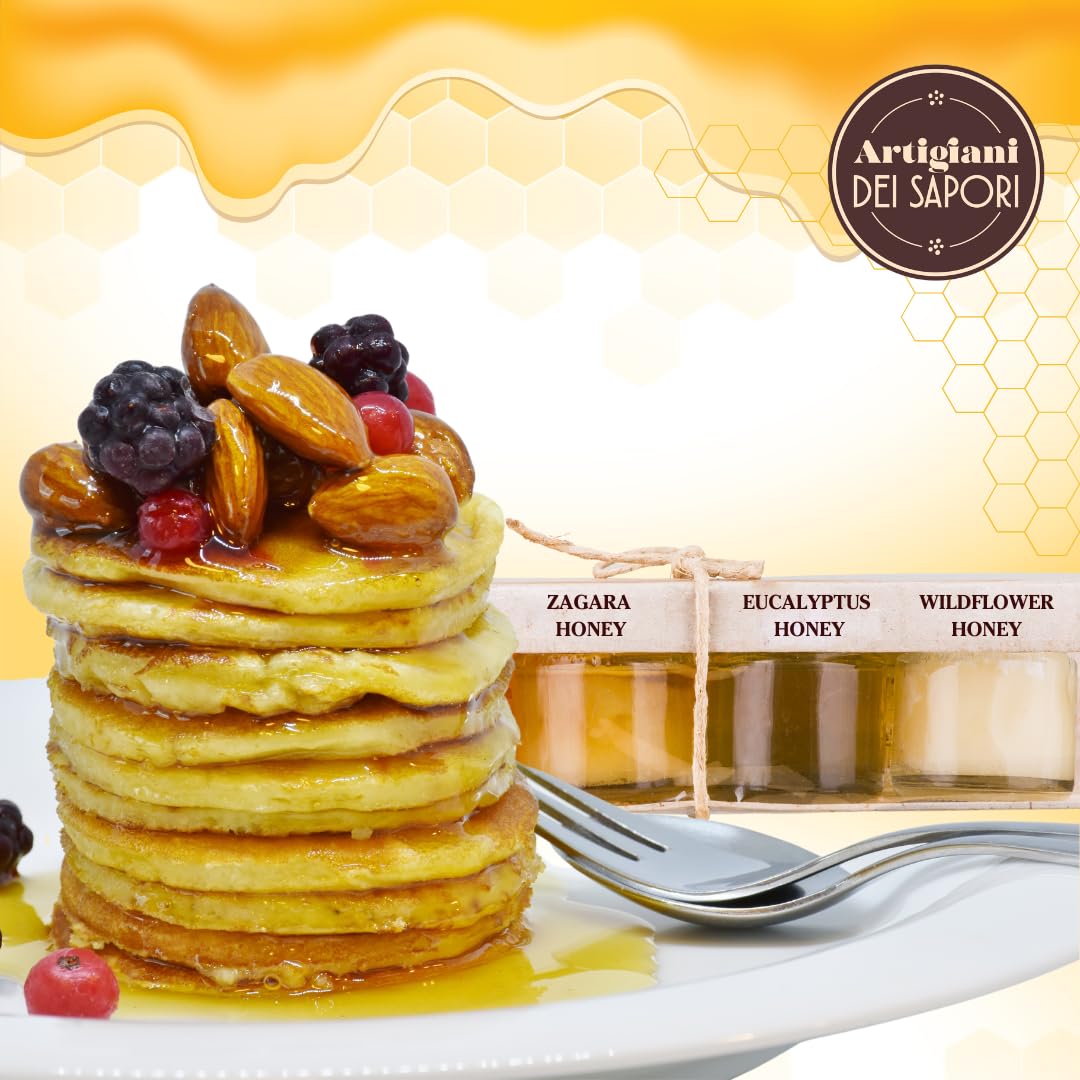 Artigiani dei Sapori, 4 Pack, Various Italian Honey Set "Il Miele"